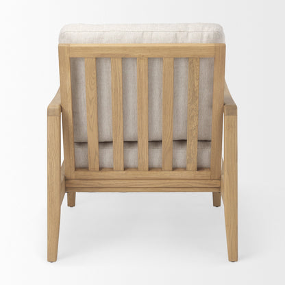 Raeleigh Faux Leather Accent Chair