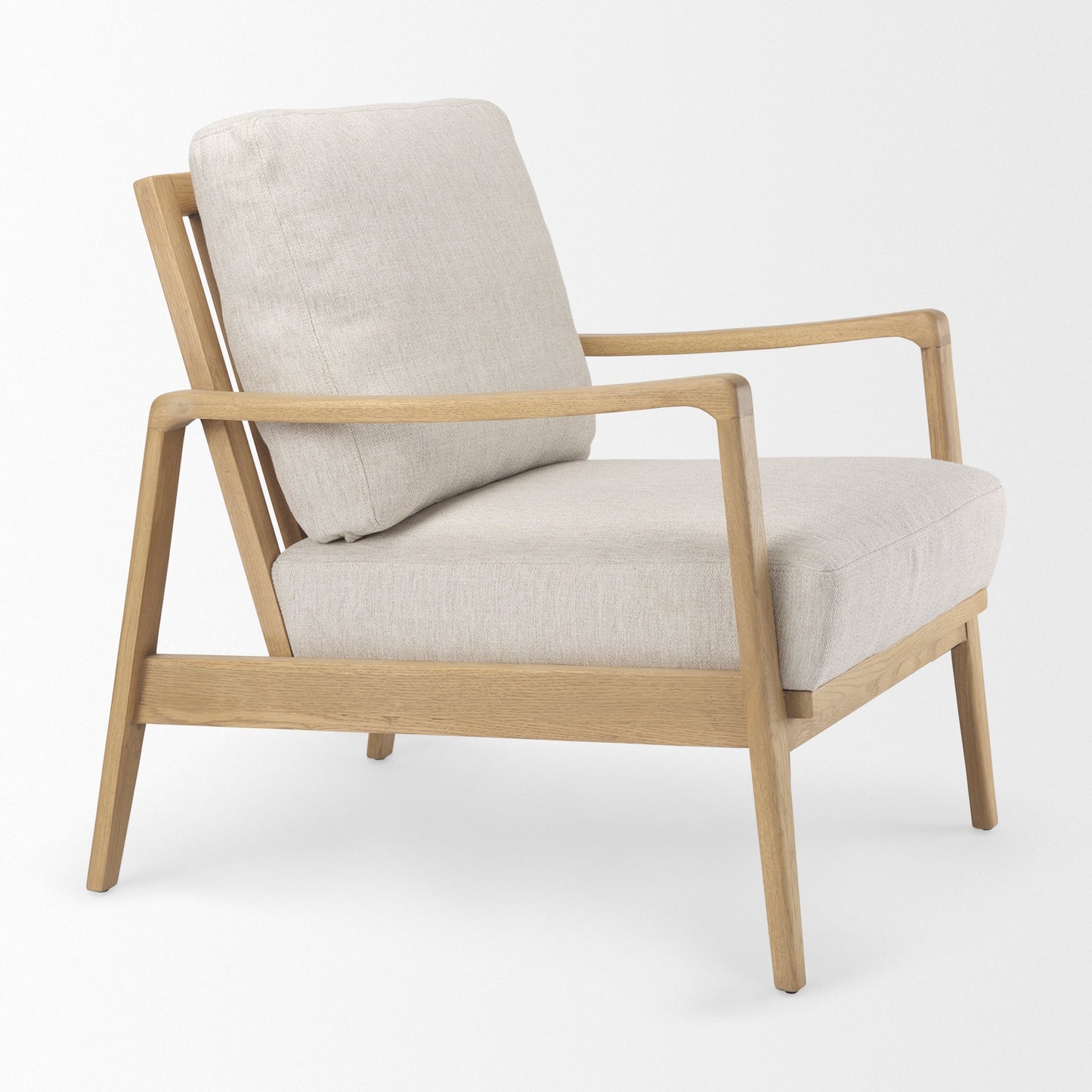 Raeleigh Faux Leather Accent Chair