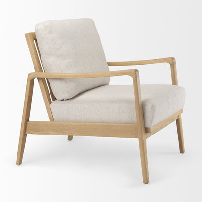 Raeleigh Faux Leather Accent Chair