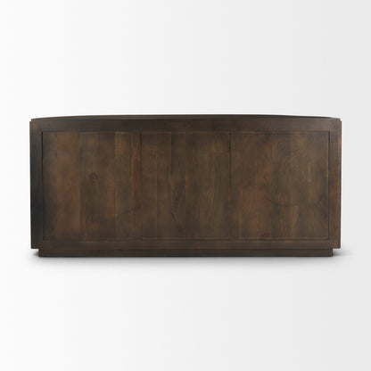 Terra Fluted Wood Sideboard