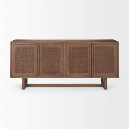 Mercana Grier Four Doors Wood Sideboard