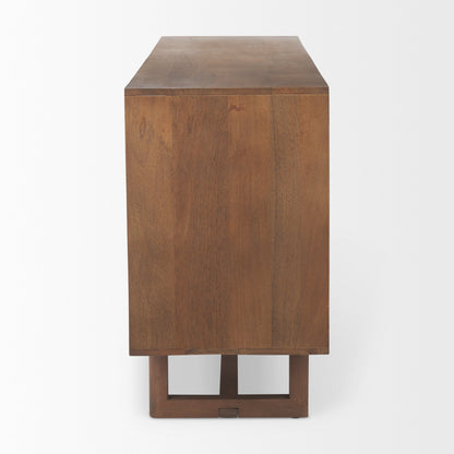Mercana Grier Four Doors Wood Sideboard