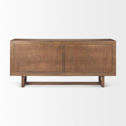 Mercana Grier Four Doors Wood Sideboard