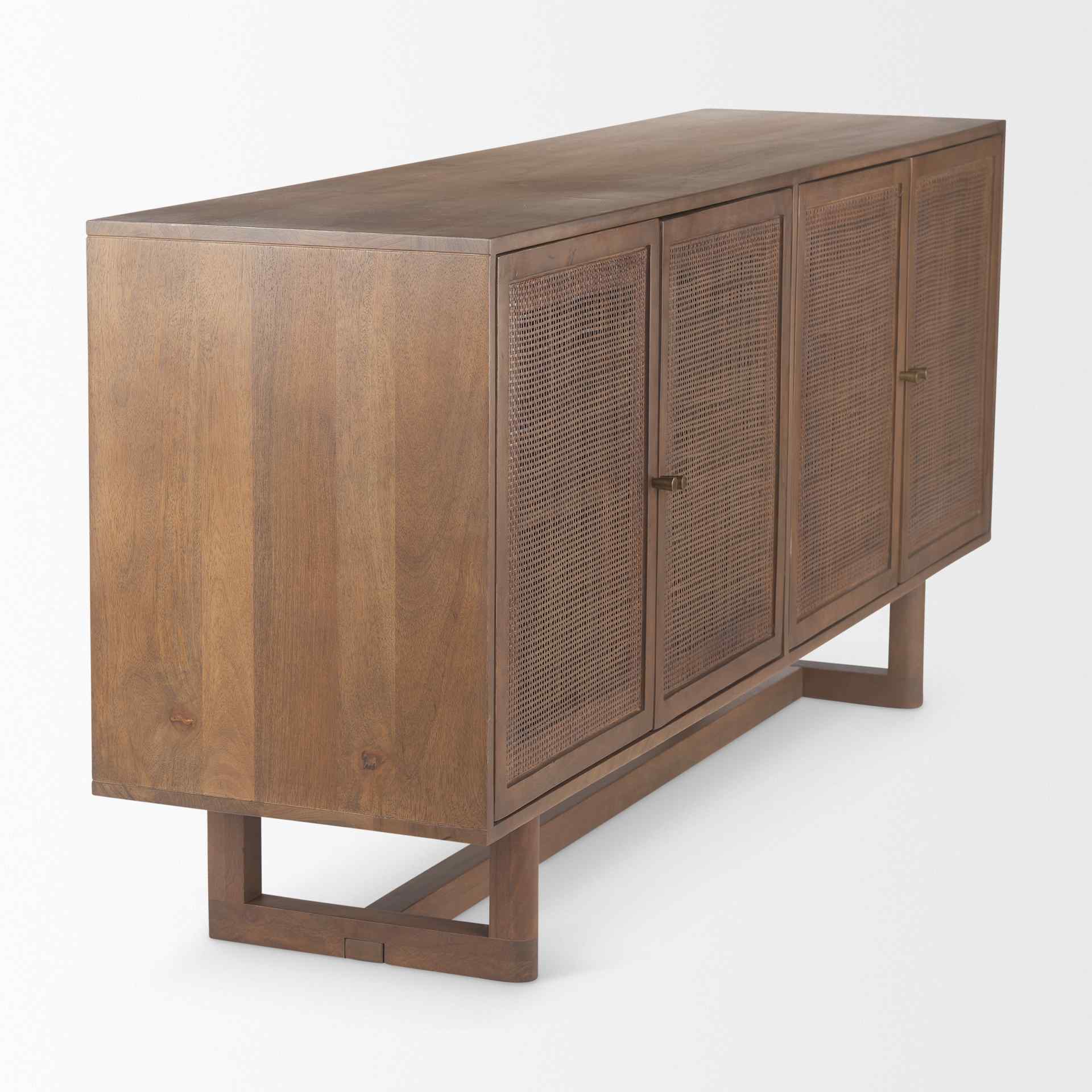 Mercana Grier Four Doors Wood Sideboard