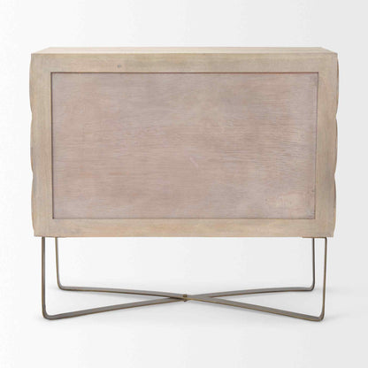 Mercana Excelsior Two Doors Wooden Accent Cabinet