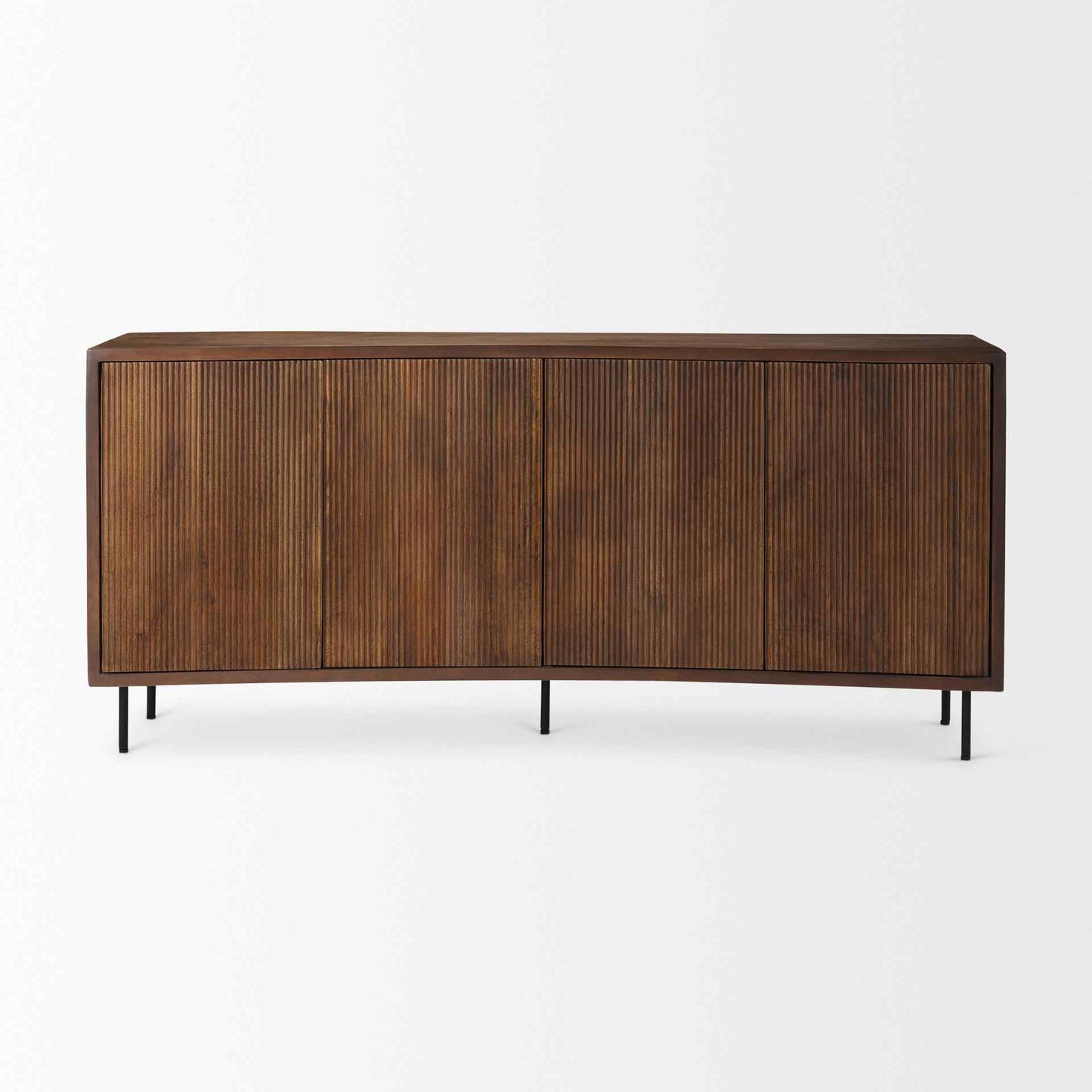 Lance Solid Wooden Brown Sideboard