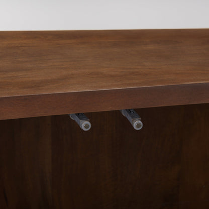 Lance Solid Wooden Brown Sideboard