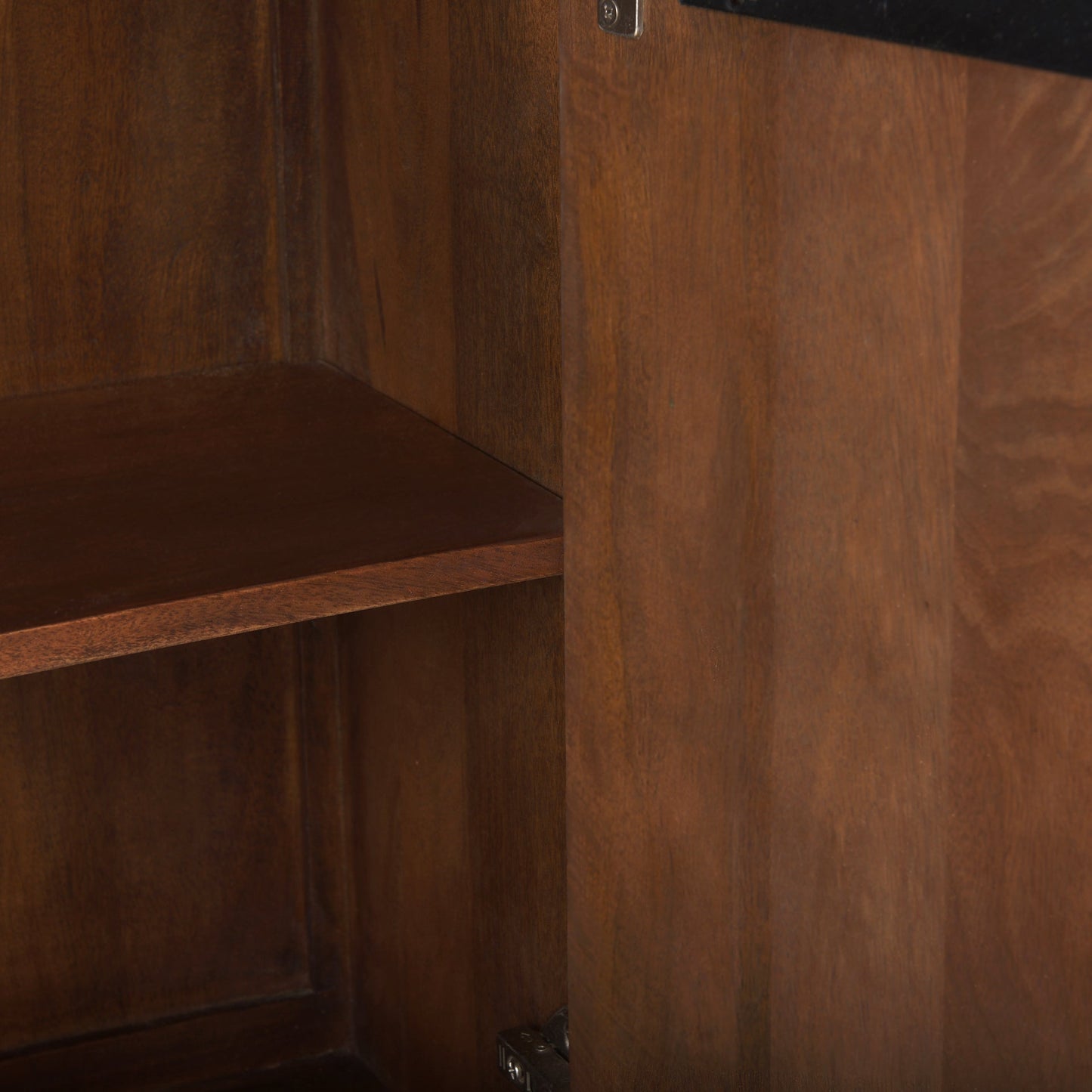 Lance Solid Wooden Brown Sideboard