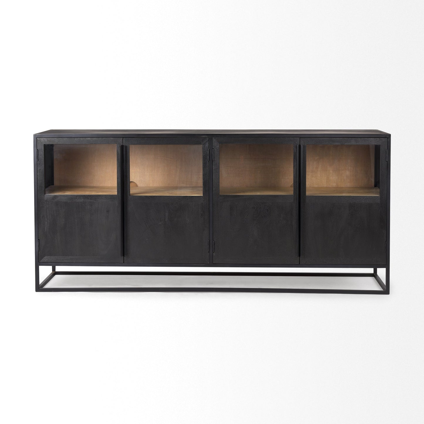 Sloan Wooden Black Buffet