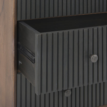 Grace Three Drawers Wooden Accent Cabinet