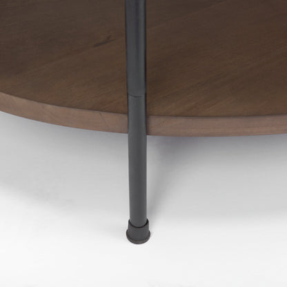Mercana Larkin Marble Top Oval Coffee Table