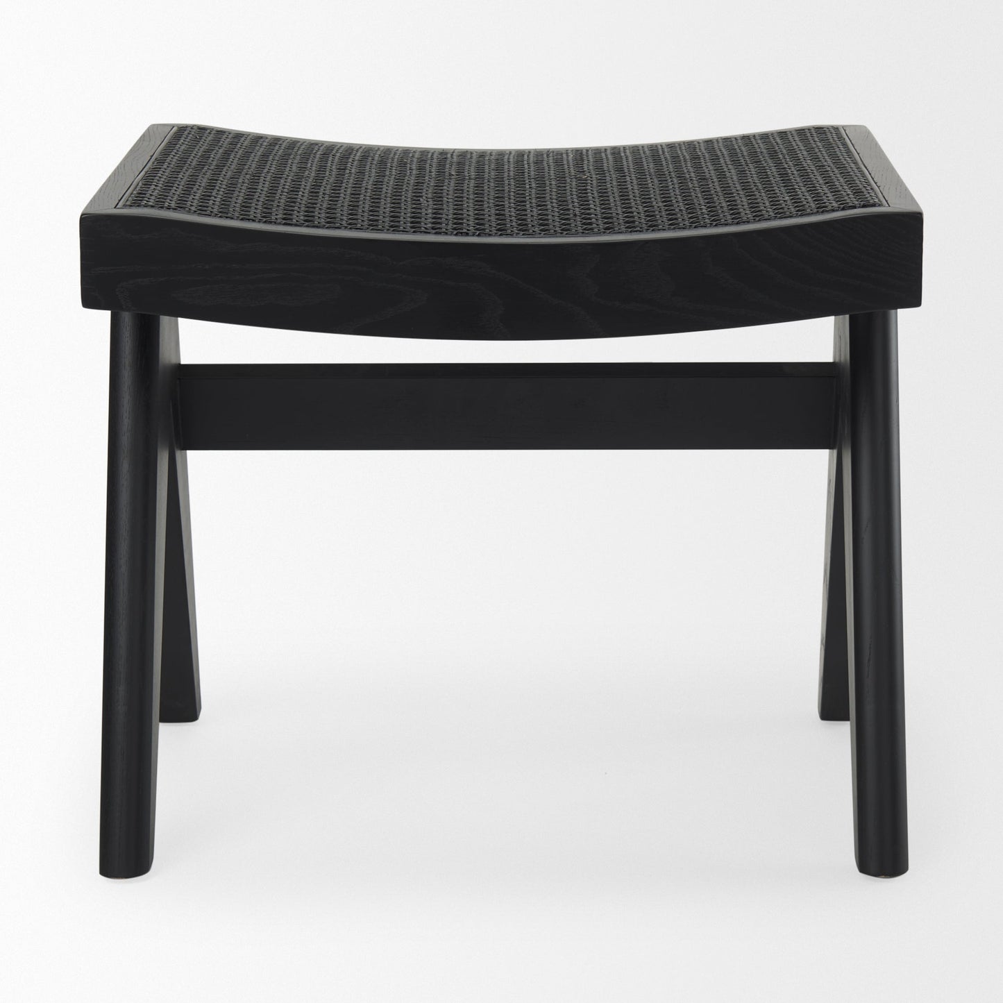 Arvin Wooden Black Stool