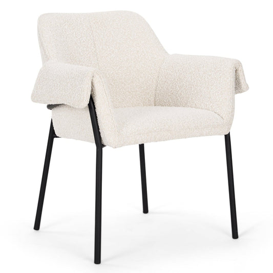Mercana Brently Woven Fabric Dining Chair (Set of 2)