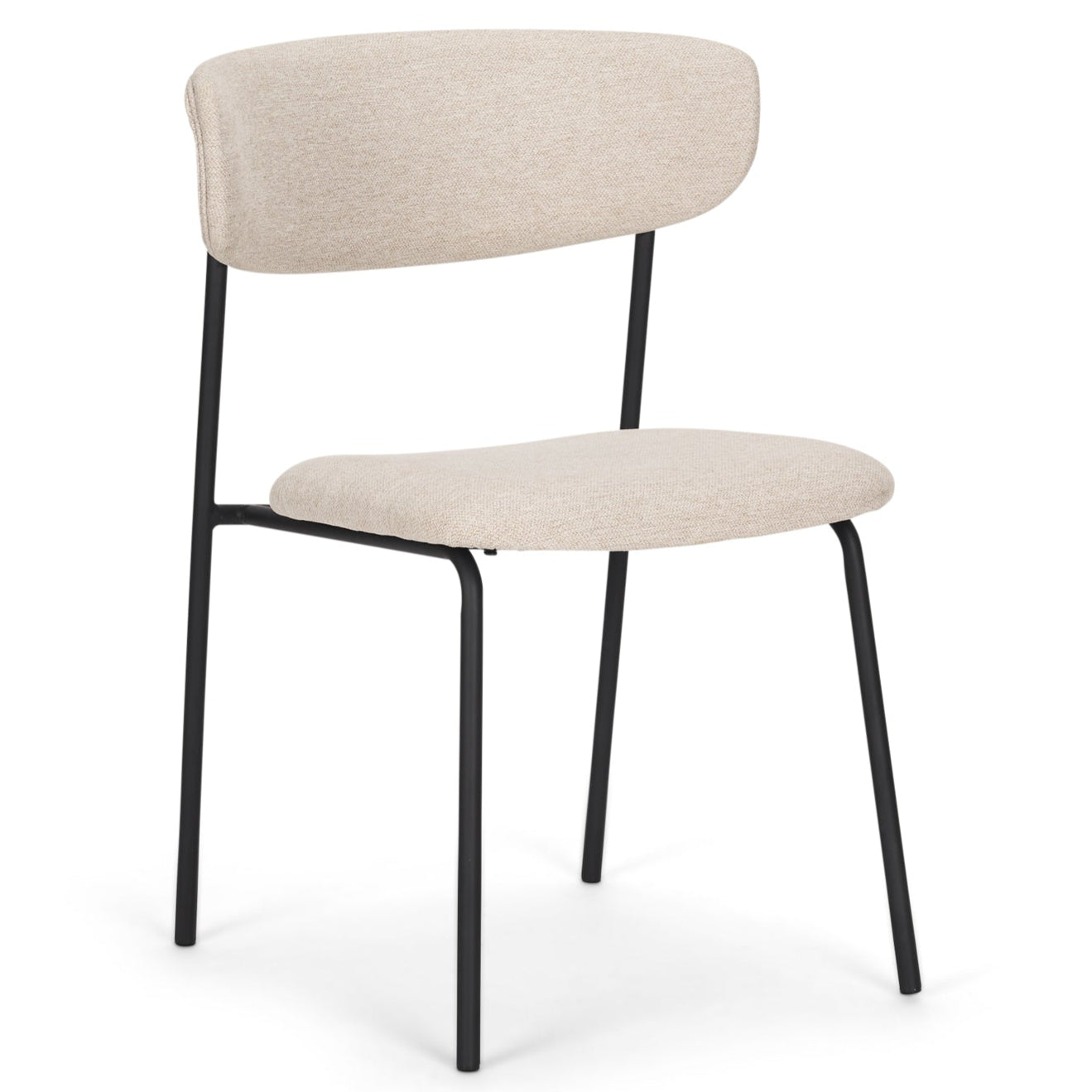 Mercana Corey Oatmeal Fabric Dining Chair (Set of 2)