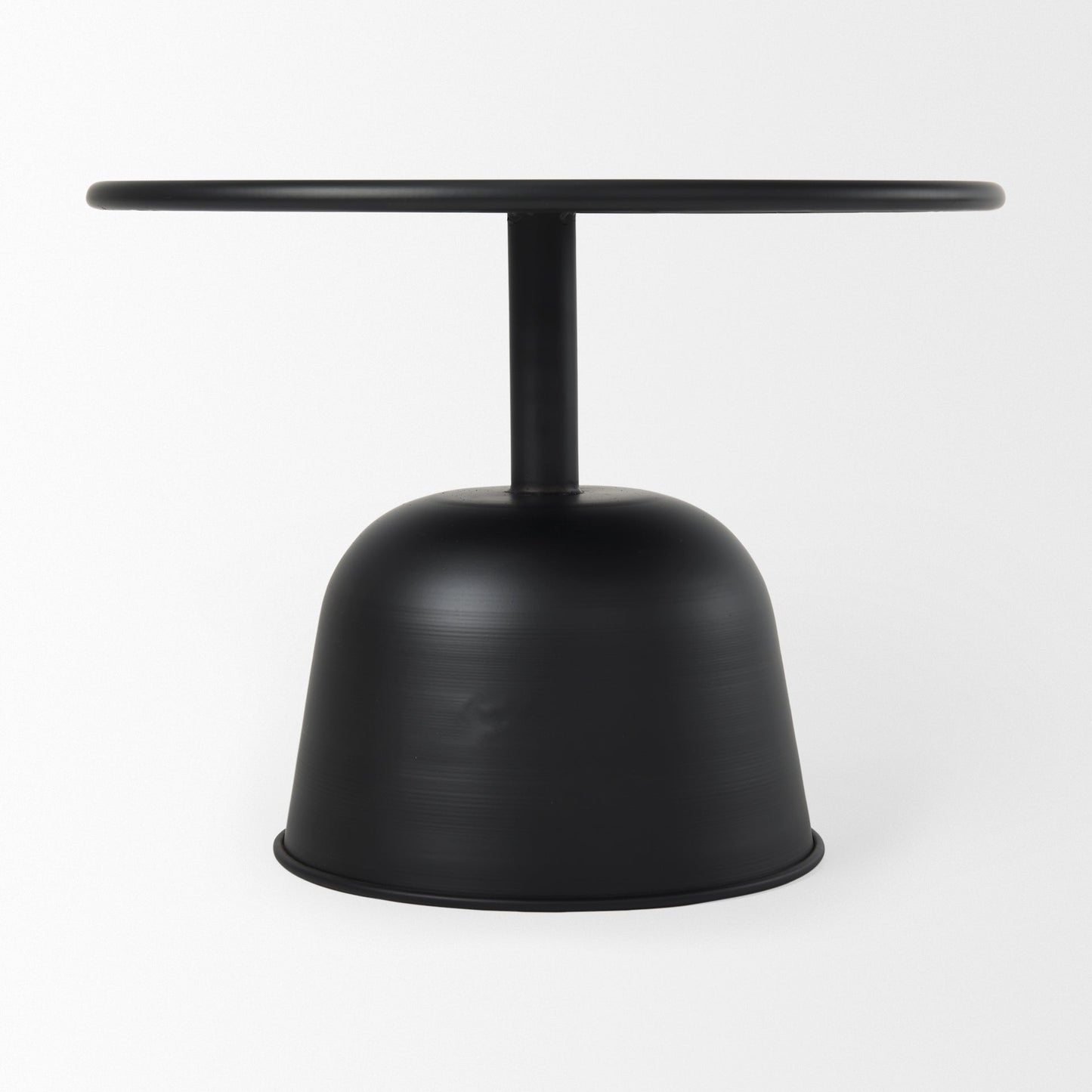 Mercana Talulla Matte Black Metal Accent Table