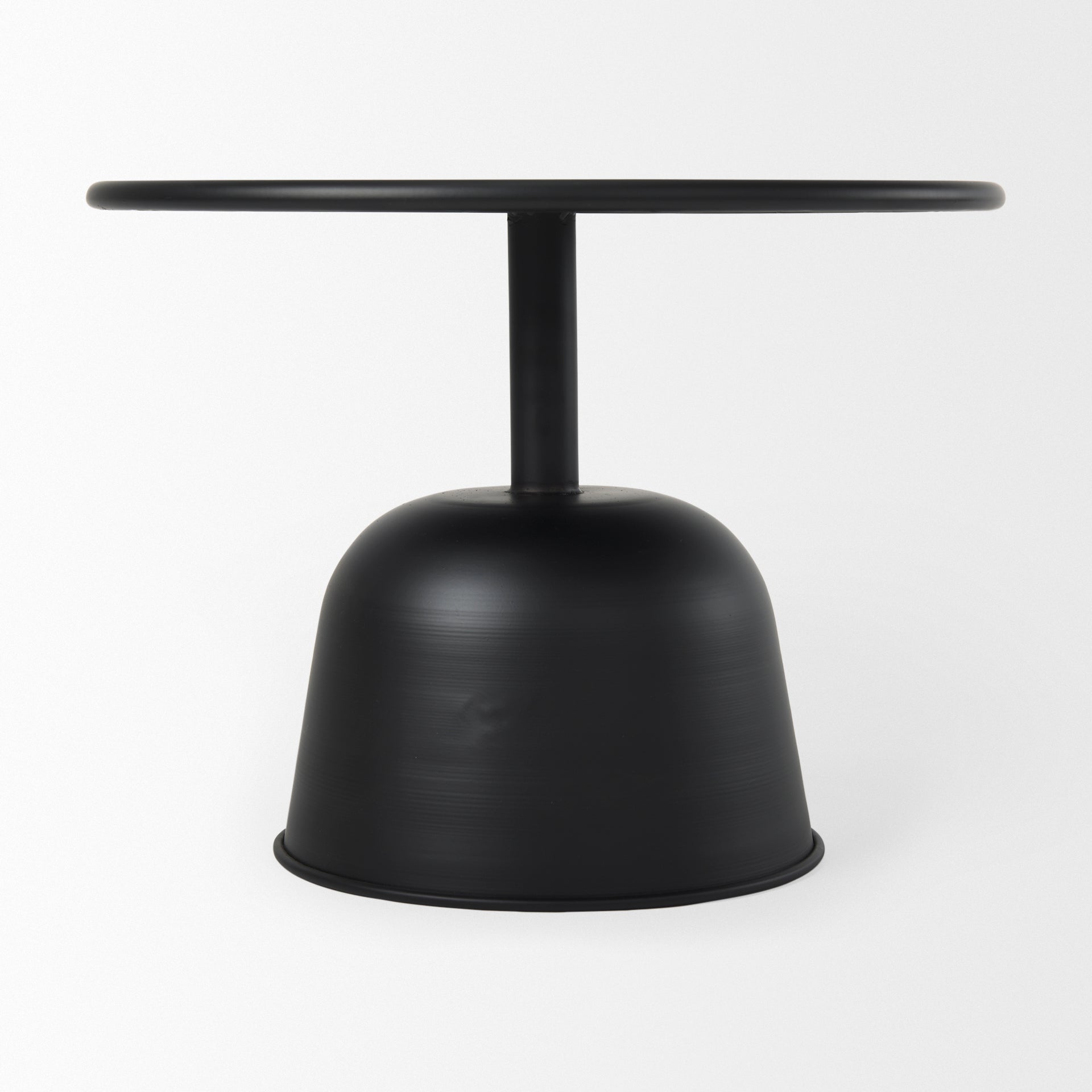 Mercana Talulla Matte Black Metal Accent Table