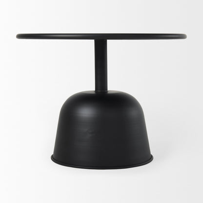 Mercana Talulla Matte Black Metal Accent Table