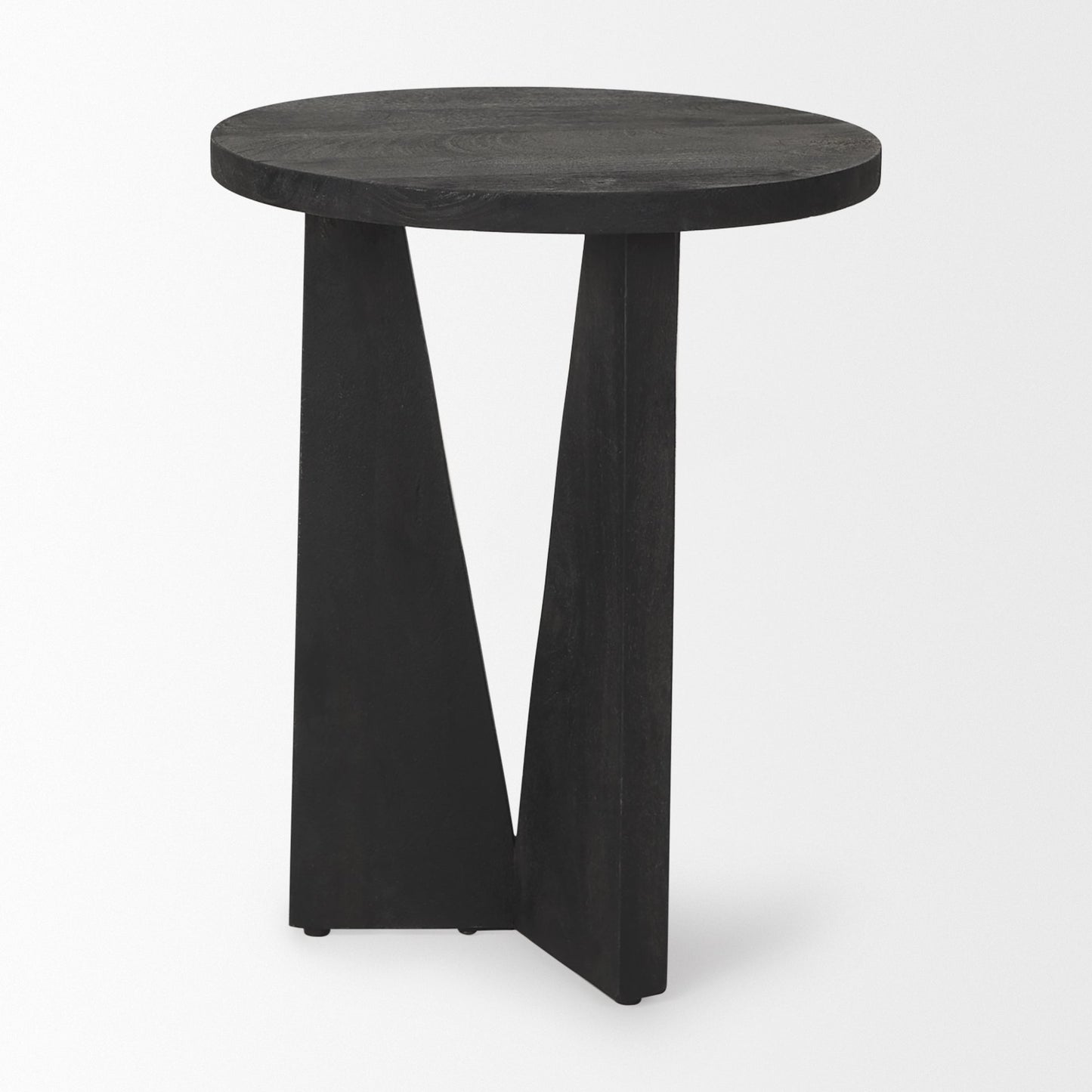 Mercana Mattius Wooden Round Accent Table