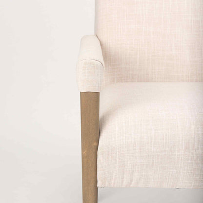 Palisades Cream Fabric Accent Chair