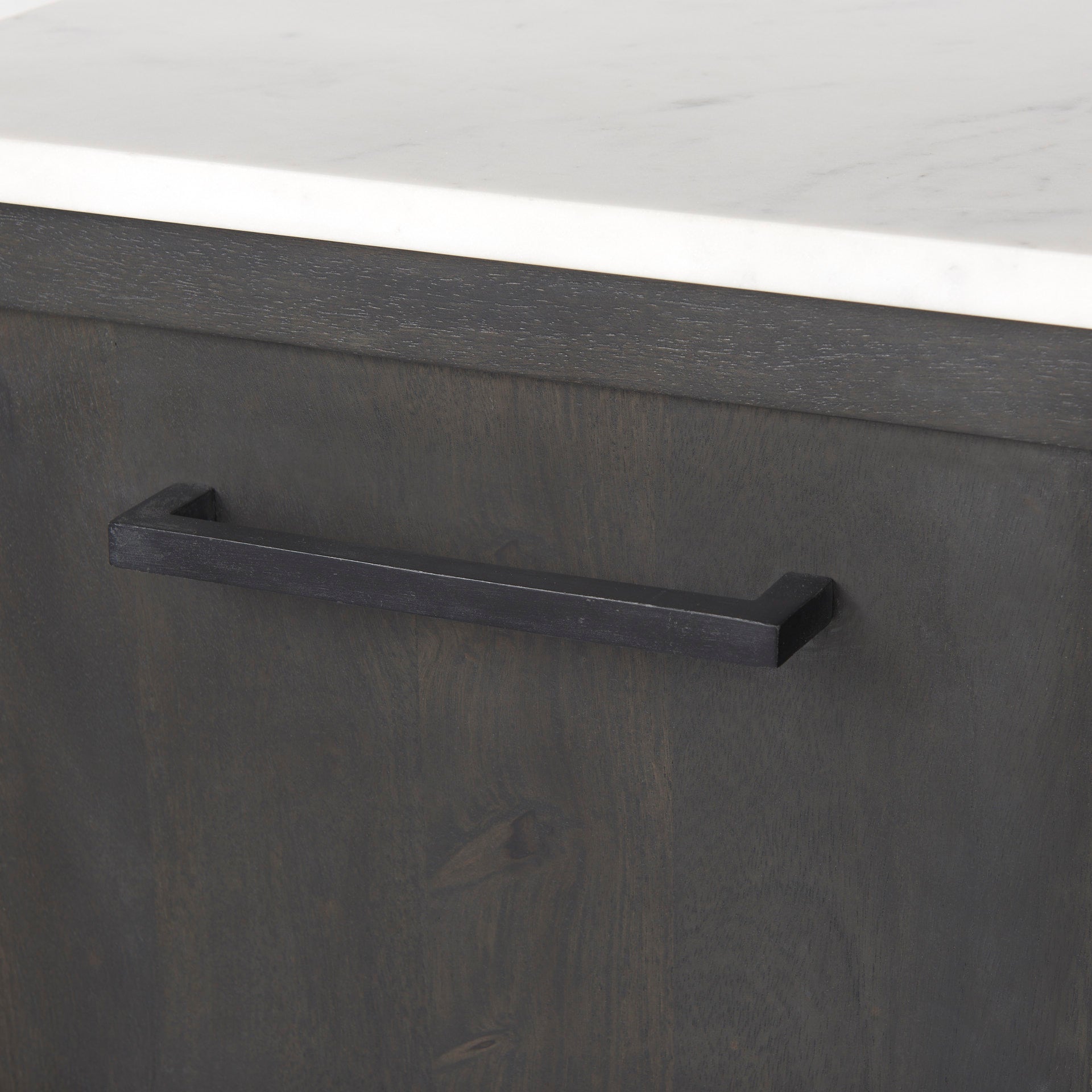 Mercana Divina White Marble Top Sideboard