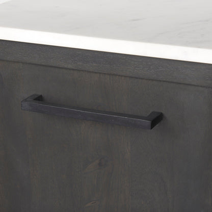 Mercana Divina White Marble Top Sideboard