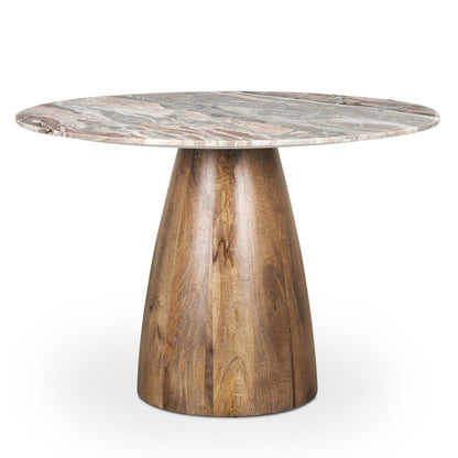 Allyson Marble Top Round Dining Table
