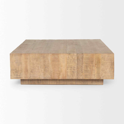 Hayden Wooden Square Coffee Table