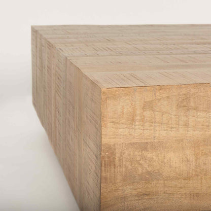 Hayden Wooden Square Coffee Table
