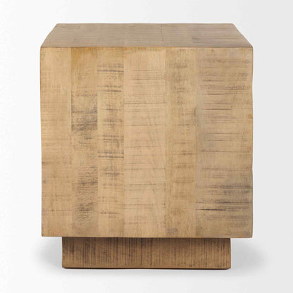 Mercana Hayden Wooden Square Side Table