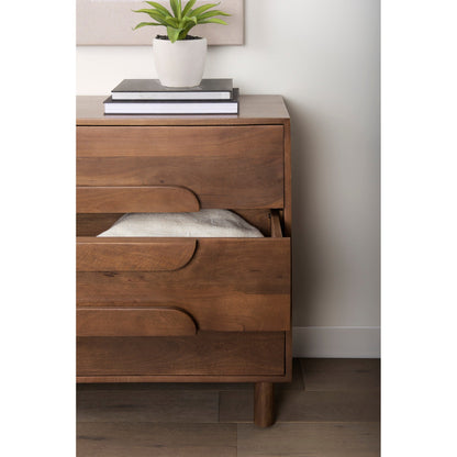 Mercana Astrid Three Drawers Wood Cabinet