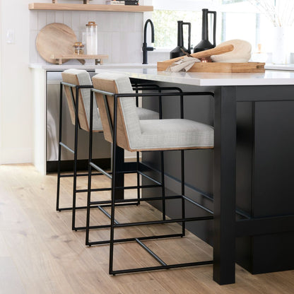 Mercana Stamford Leather Counter Stool