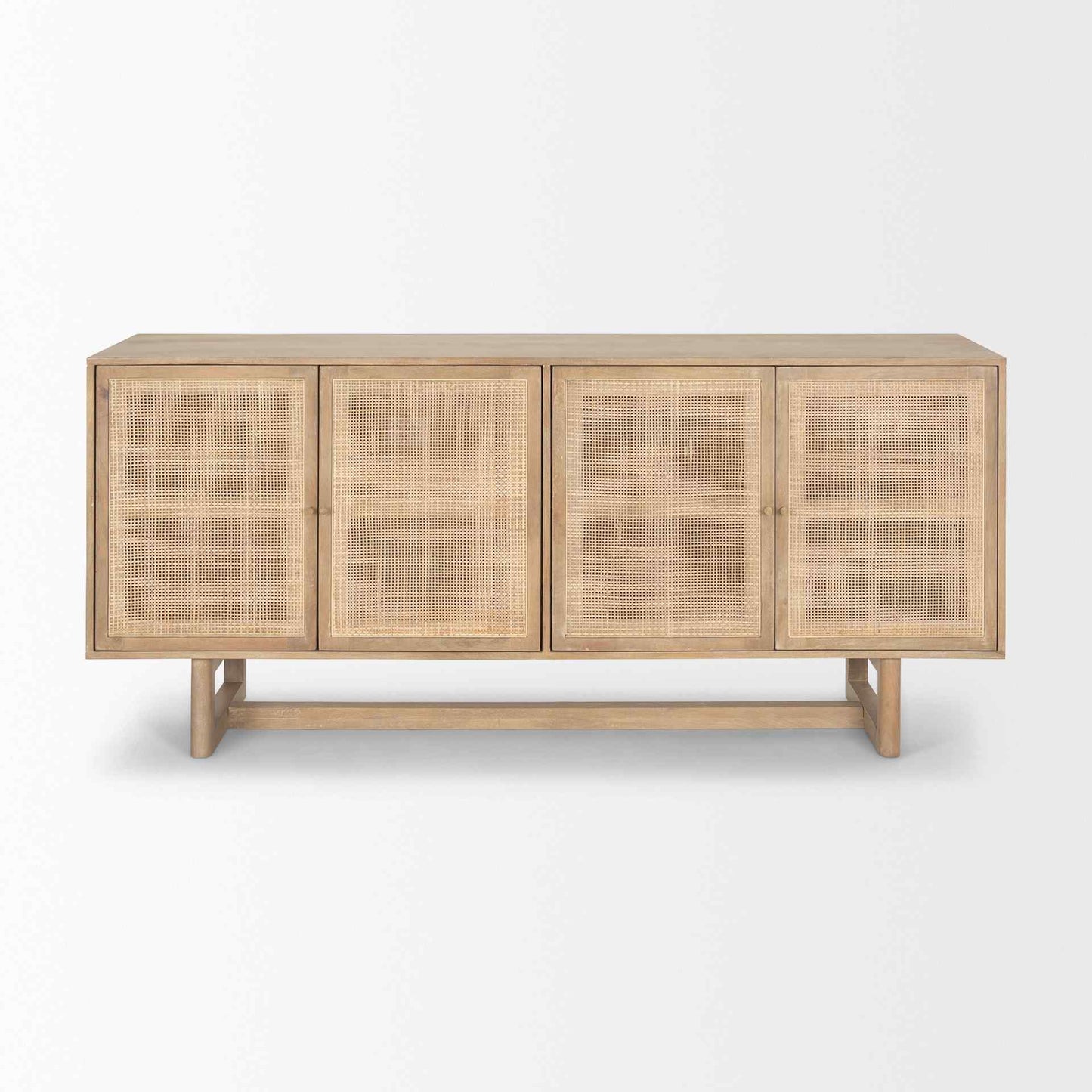 Mercana Grier Four Doors Wood Sideboard