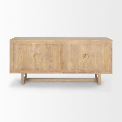 Mercana Grier Four Doors Wood Sideboard