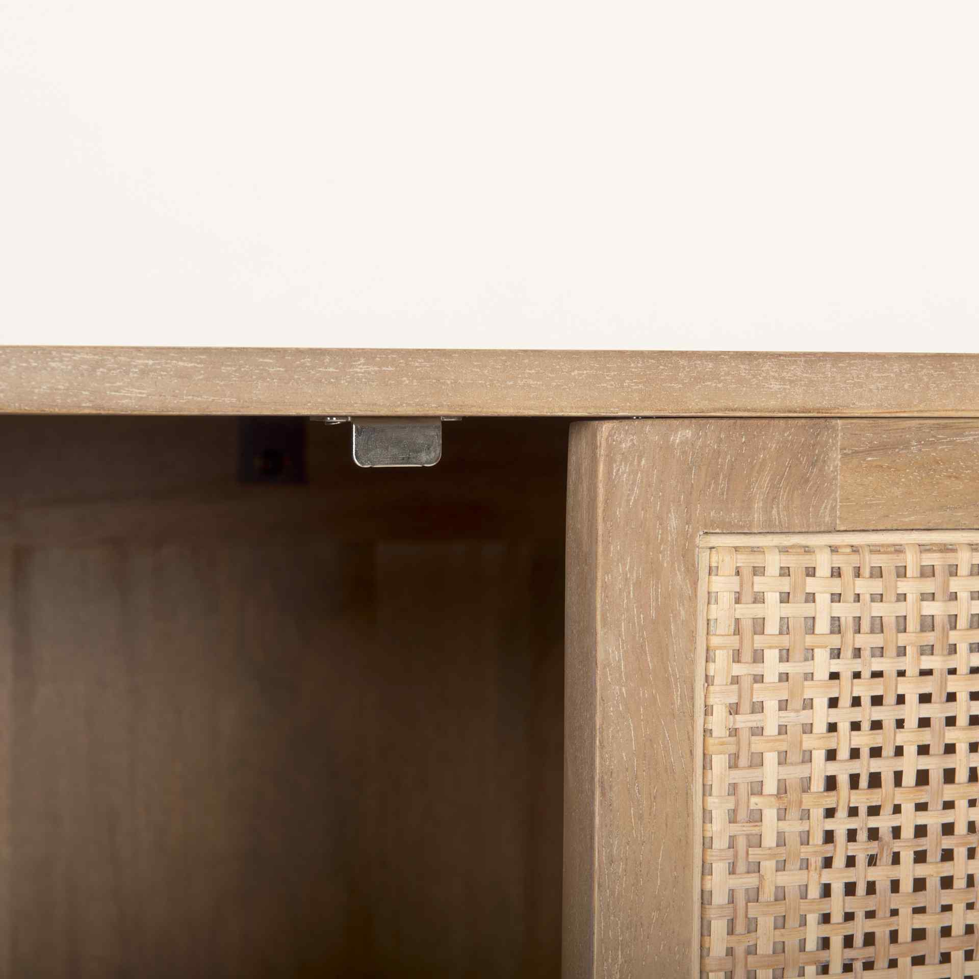 Mercana Grier Four Doors Wood Sideboard