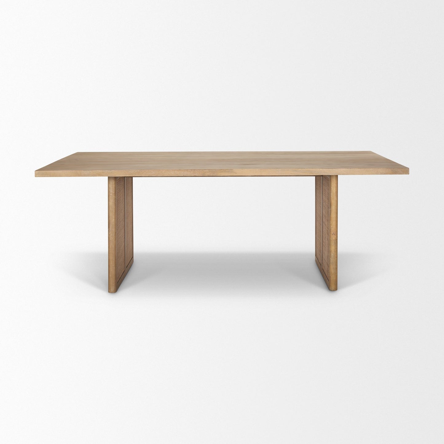 Grier Wooden Rectangular Dining Table