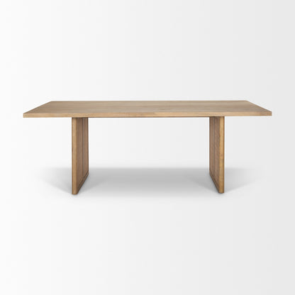 Grier Wooden Rectangular Dining Table