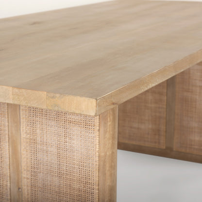 Grier Wooden Rectangular Dining Table