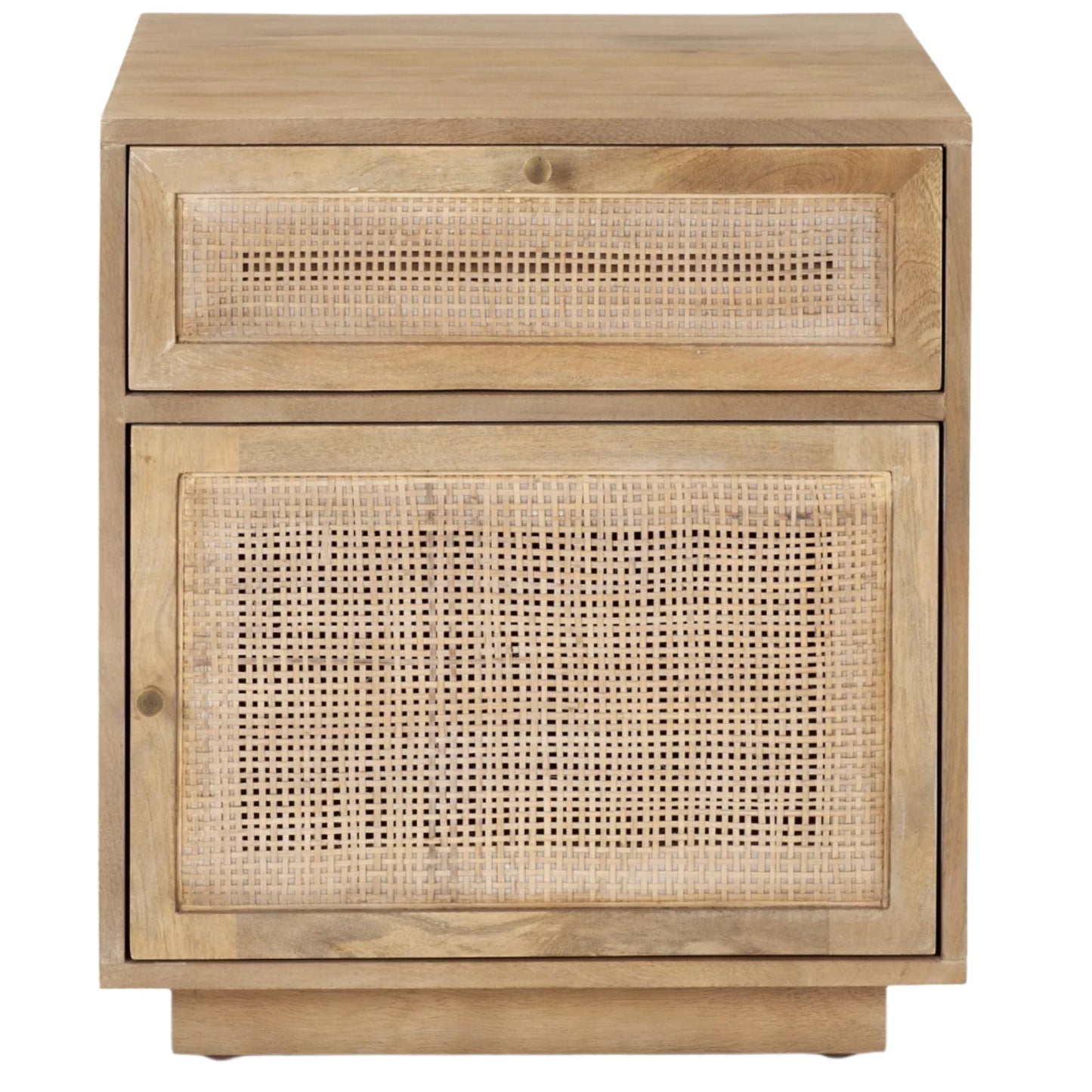 Grier One Drawer Wood Nightstand