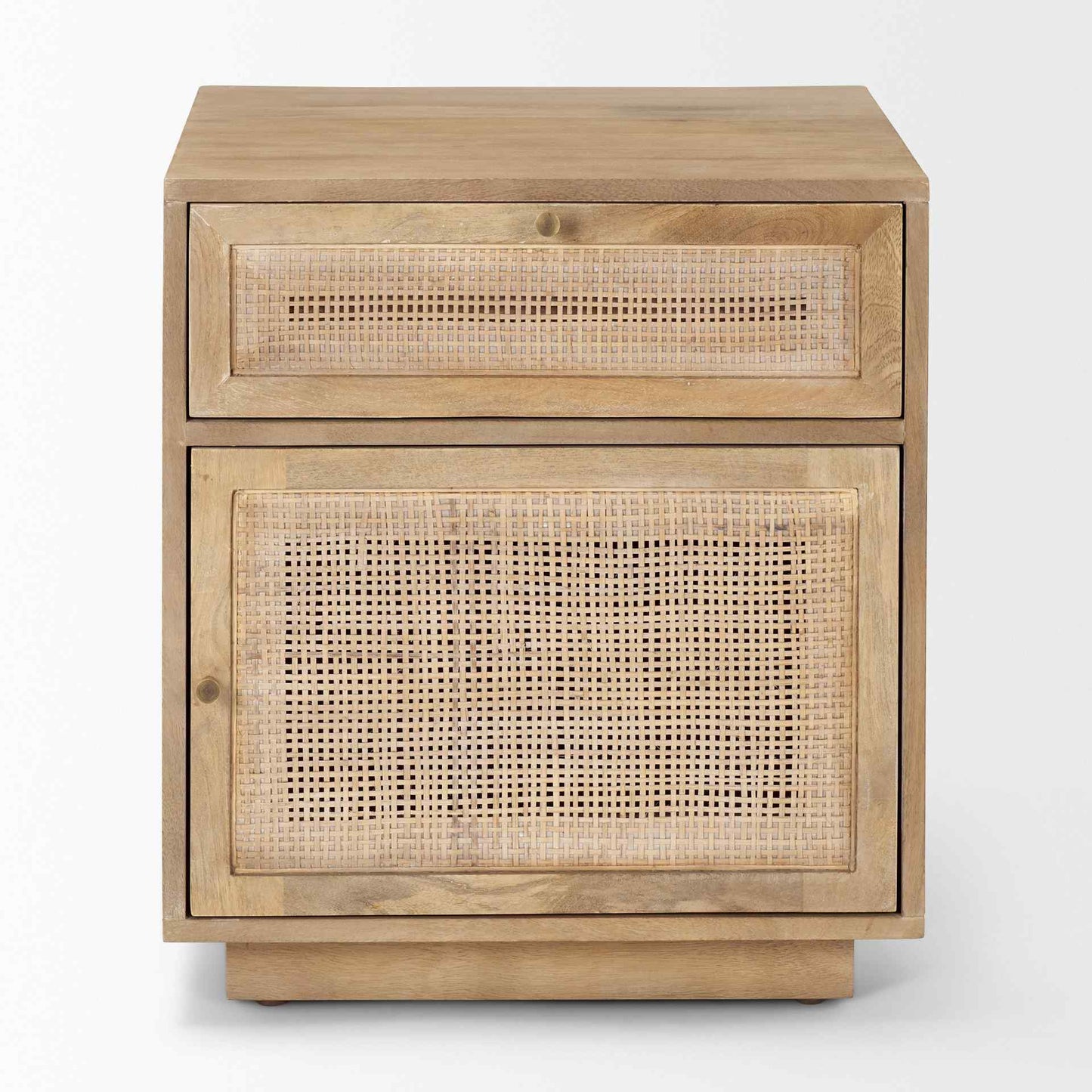 Grier One Drawer Wood Nightstand