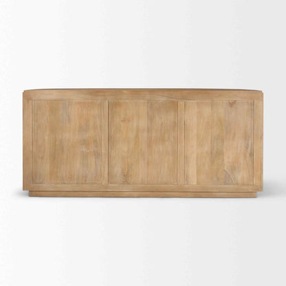 Terra Fluted Wood Sideboard