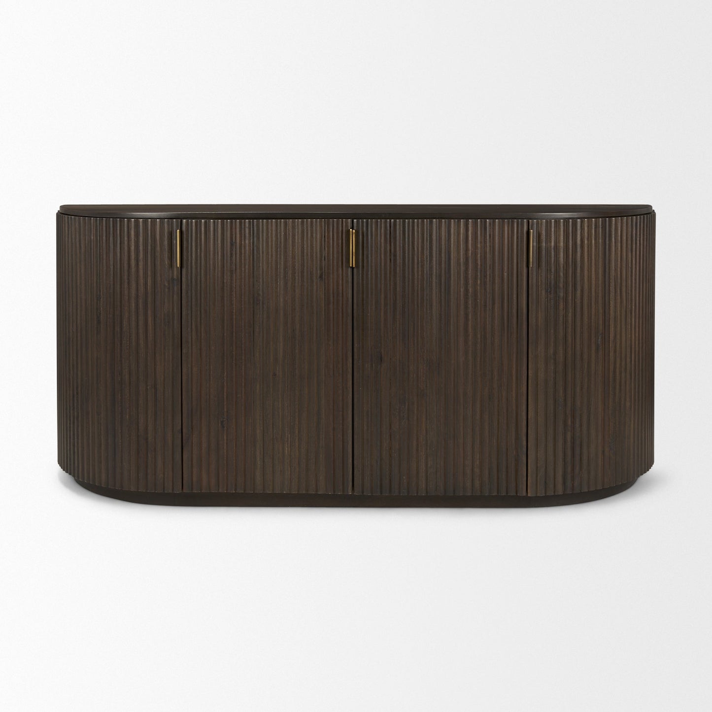 Terra Fluted Wood Sideboard