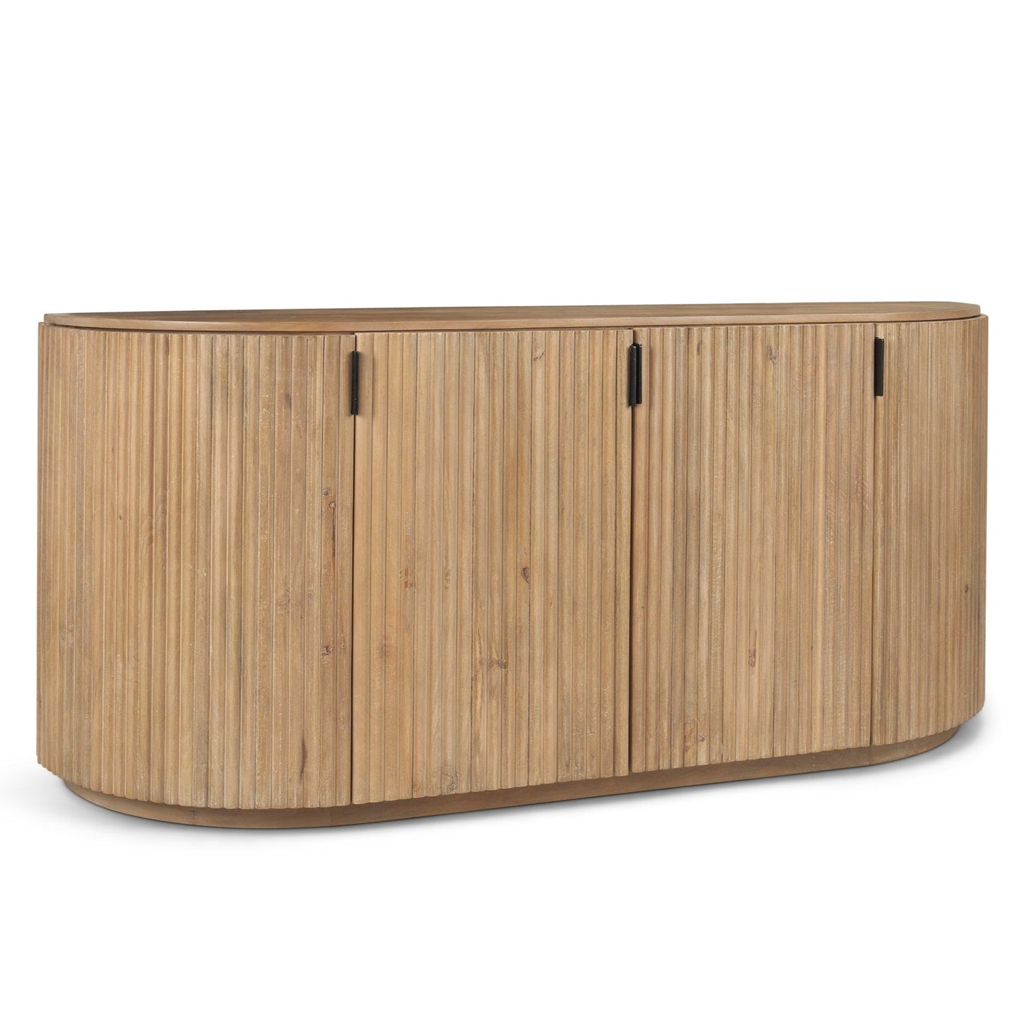 Terra Fluted Wood Sideboard