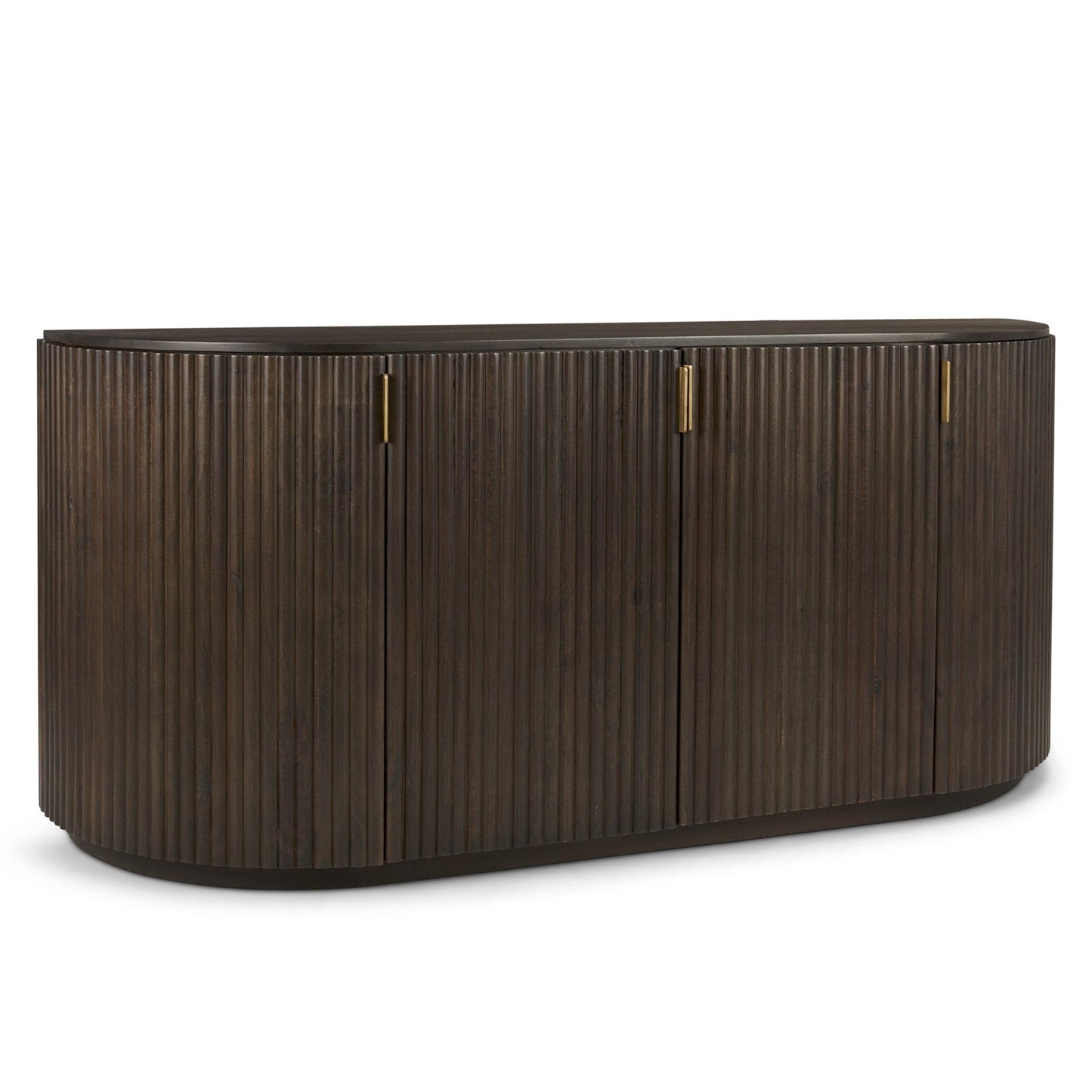 Terra Fluted Wood Sideboard