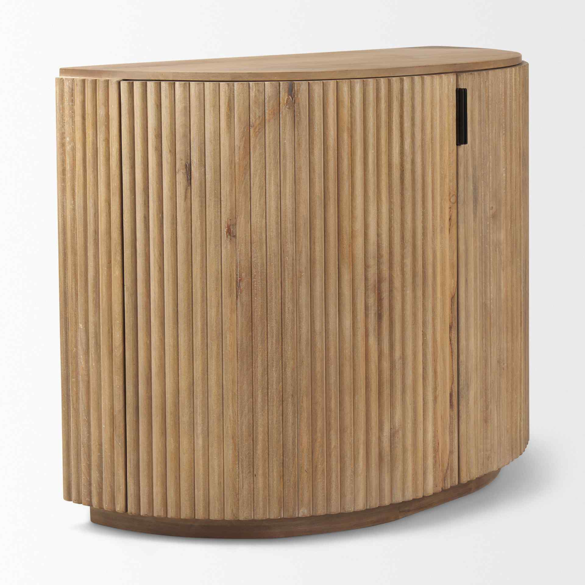 Mercana Terra Two Doors Wood Accent Cabinet