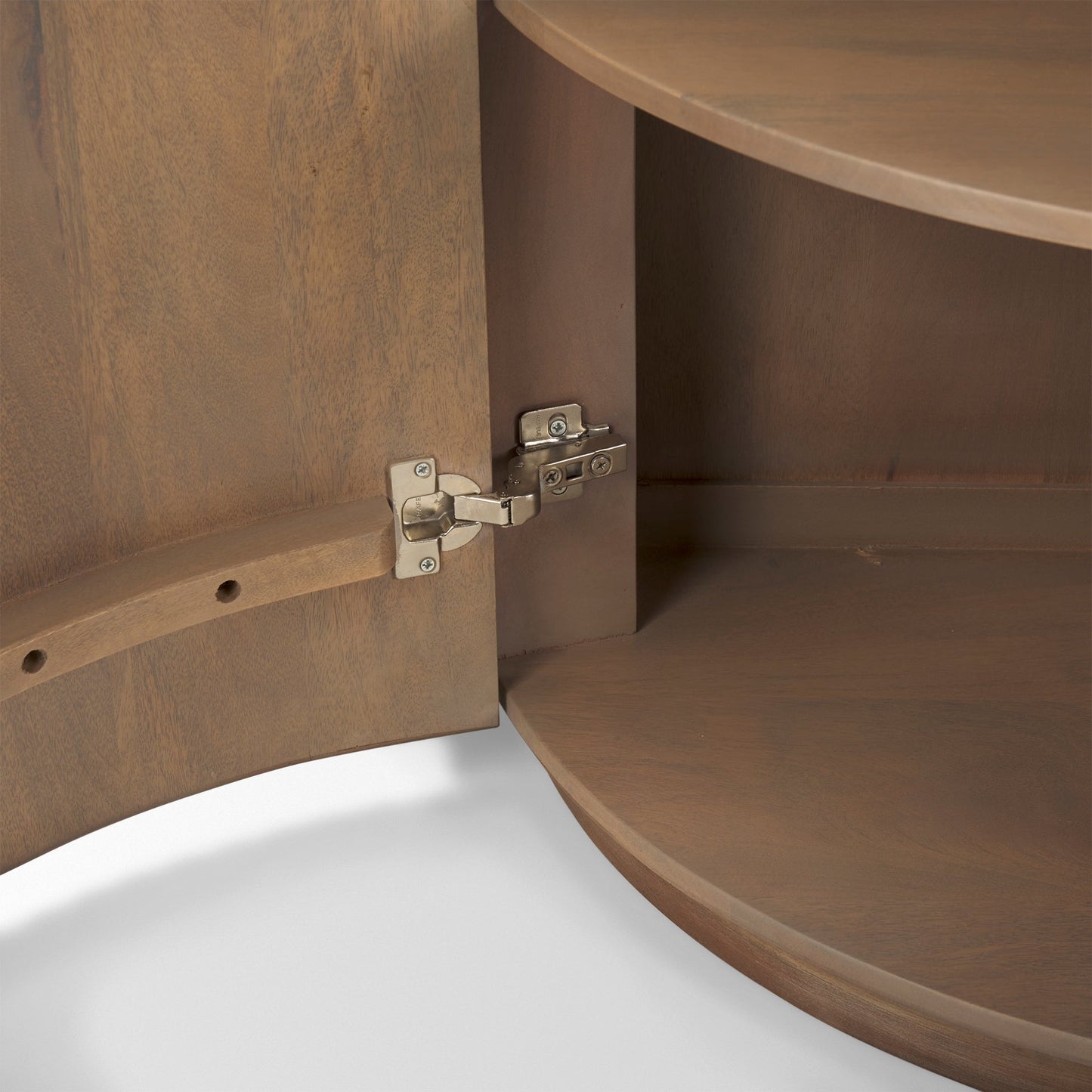 Mercana Terra Two Doors Wood Accent Cabinet