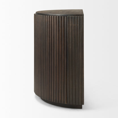 Mercana Terra Two Doors Wood Accent Cabinet