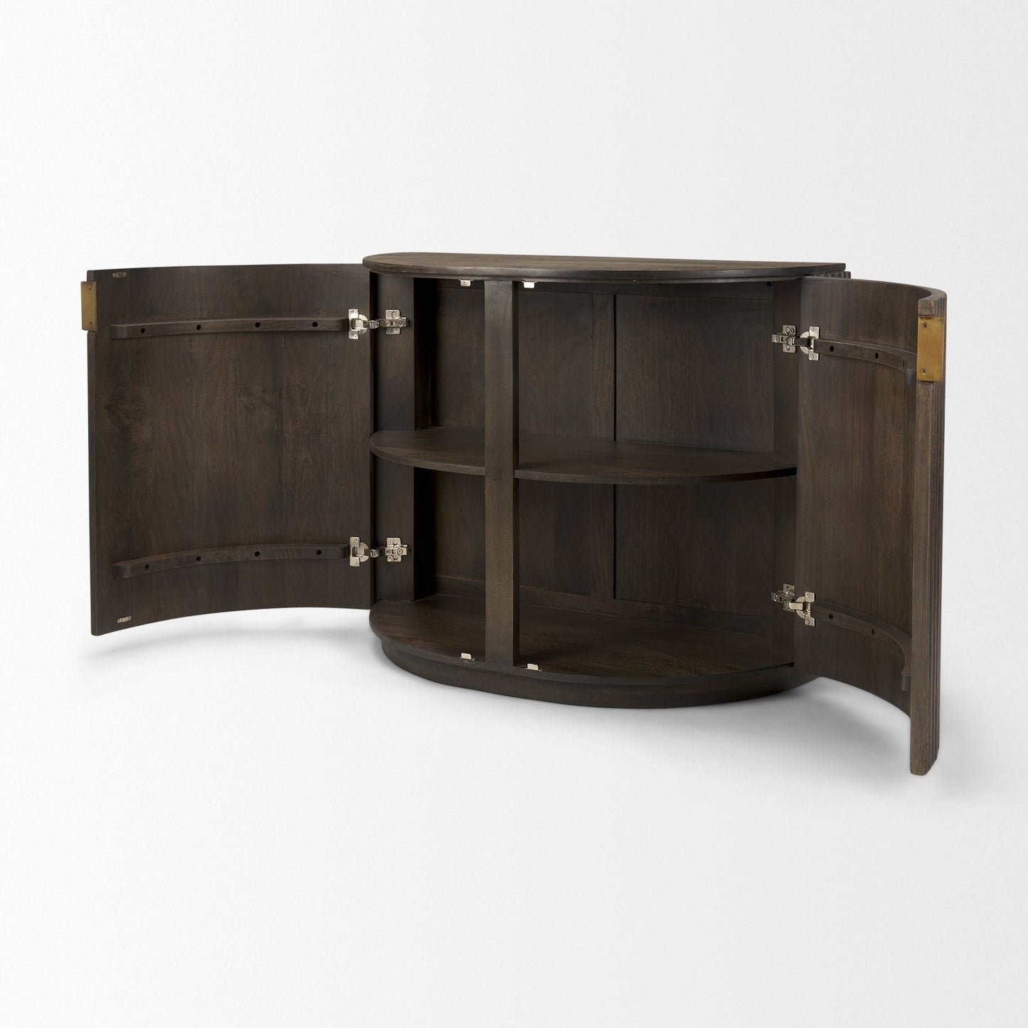 Mercana Terra Two Doors Wood Accent Cabinet