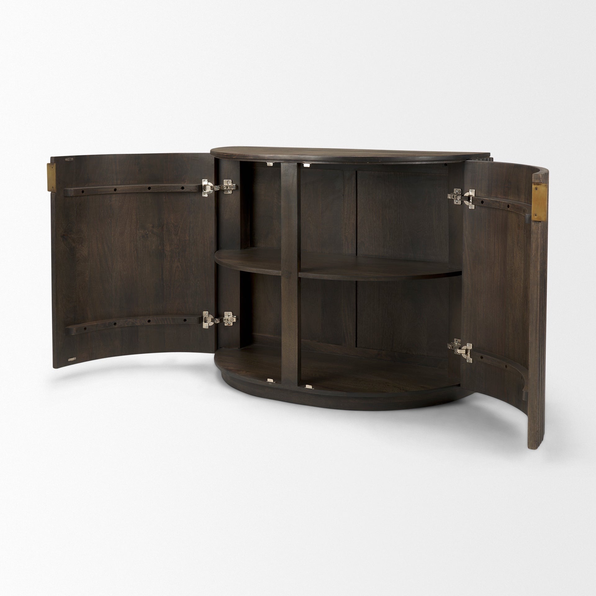 Mercana Terra Two Doors Wood Accent Cabinet