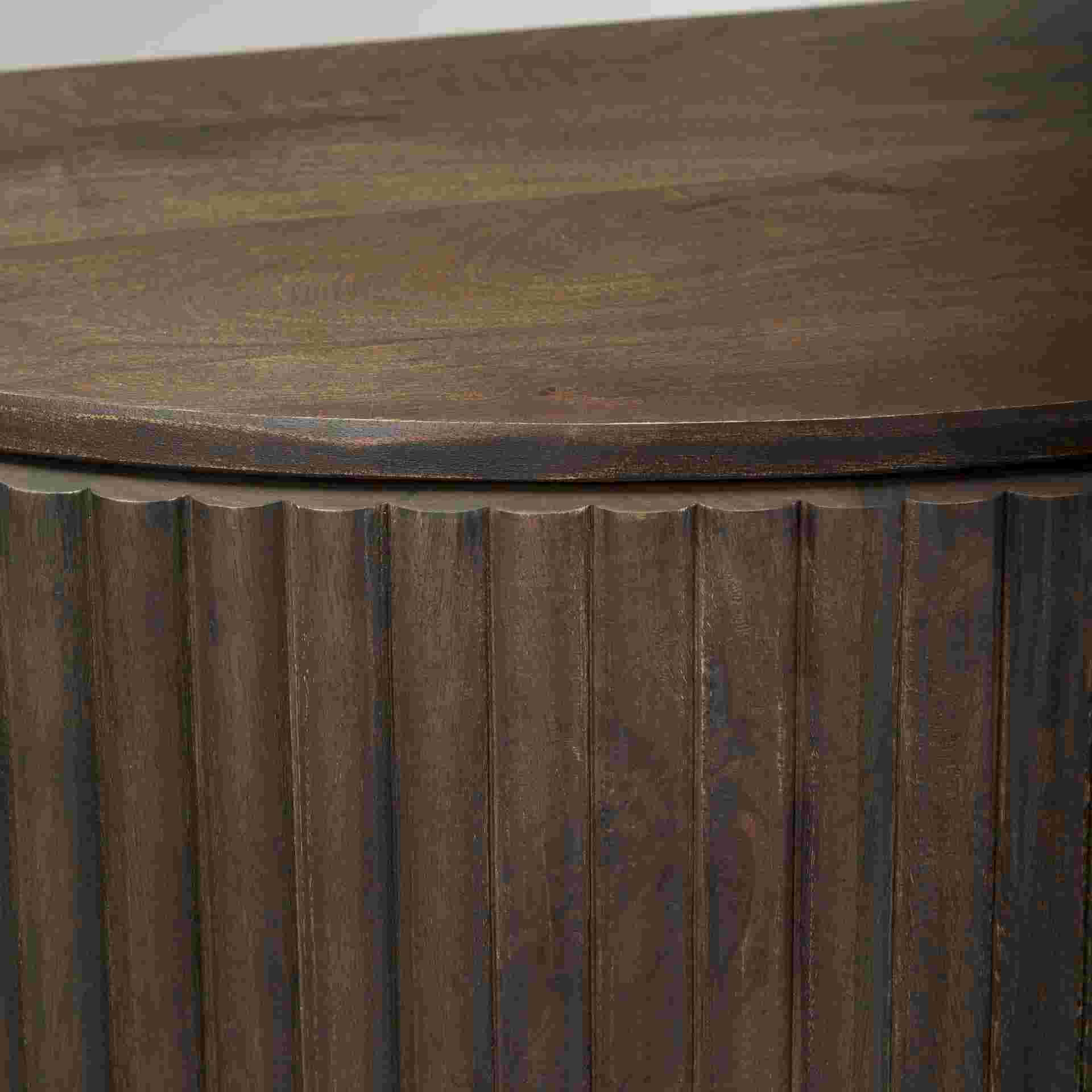 Mercana Terra Two Doors Wood Accent Cabinet