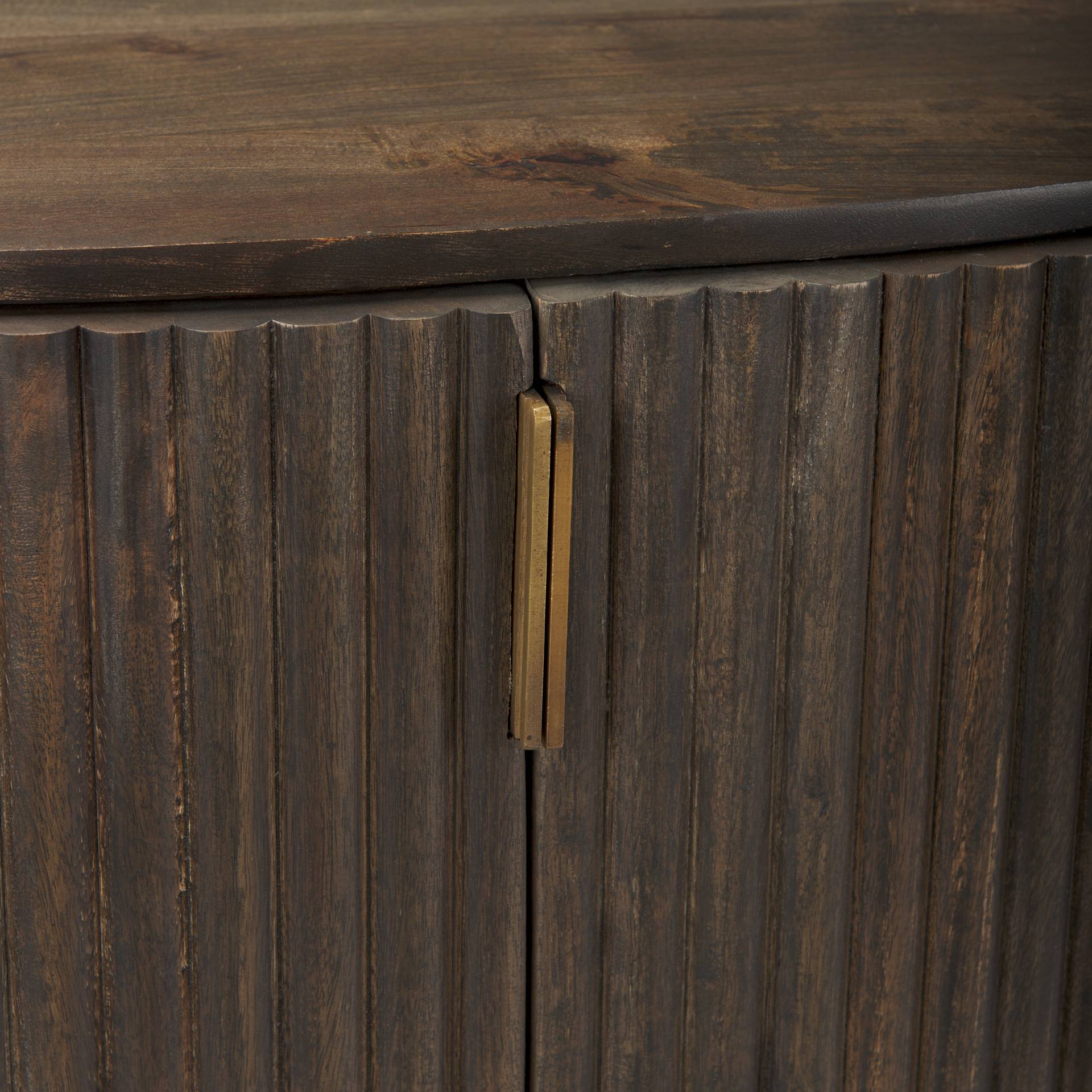 Mercana Terra Two Doors Wood Accent Cabinet